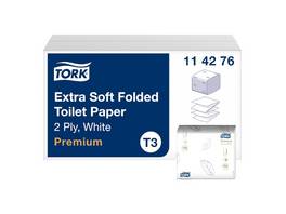 TORK WC-Papier Einzelblatt Premium 2-lagig, 7560 Blatt