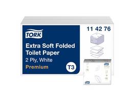 TORK WC-Papier Einzelblatt Premium 2-lagig, 7'560 Blatt