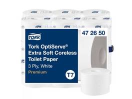 TORK WC-Papier Premium OptiServe Jumbo Midi 3-lagig, 18 Rollen