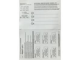 TRODAT Ersatzgutscheine für 4911S