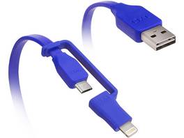 TYLT FLYP-DUO USB vers Lightning et Micro-USB 1 m