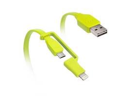 TYLT FLYP-DUO USB vers Lightning et Micro-USB 1 m
