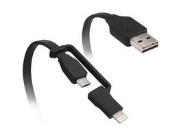TYLT FLYP-DUO USB zu Lightning- und Micro-USB 1 m