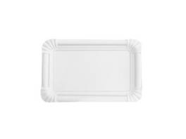 Teller rechteckig aus Karton - 13x20 cm - Pack à 250 Stück