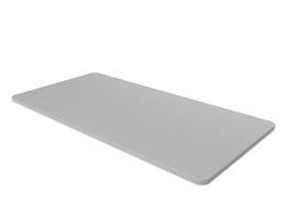 Tischplatte 1600 x 800 x 25 mm, lichtgrau