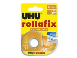 UHU Ruban adhésif double face Rollafix 6mx12mm