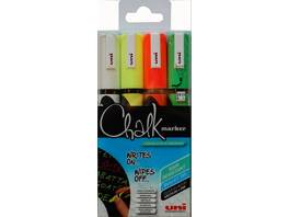 UNI-BALL Chalk Marker 1,8-  2,5 mm,  PWE5M.4C.1