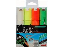 UNI-BALL Chalk Marker 8 mm, PWE8M.4C.1