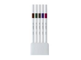 UNI-BALL Fineliner Emott 0.4 mm - 5 Stk.