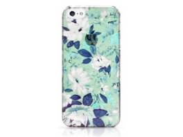 Ultra Hard Case Stained Glass Blütendesign iPhone 5/5S/SE