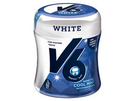 V6 Kaugummi White Cool Mint 6 x 87 g