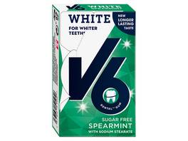 V6 Kaugummi White Spearmint 24 x 24 g