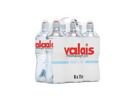 VALAIS Mineralwasser Naturelle Sportcap 6 x 750 ml