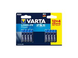 VARTA Batterie Longlife Power AAA/LR03 – 16er Pack