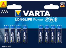 VARTA Batterie Longlife Power AAA/LR03 - 8er Pack