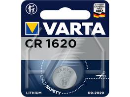 VARTA Knopfbatterie Lithium CR1620, 3V