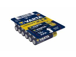 VARTA Longlife AAA/LR03, 12 pièces