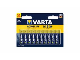 VARTA Piles Longlife AA/LR06 - 10 pcs.
