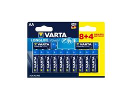 VARTA Piles Longlife Power AA/LR06, 12 pcs.