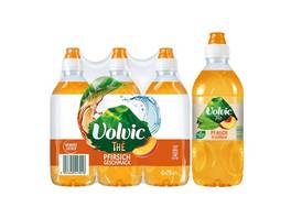 VOLVIC Thé Sportcap Pêche 6 x 7.5 dl