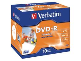 Verbatim 10-Pack DVD-R AZO 4.7GB
