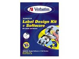 Verbatim 12 étiquettes et 6 inlays avec logiciel de conception d'étiquettes (Windows uniquement - pas
