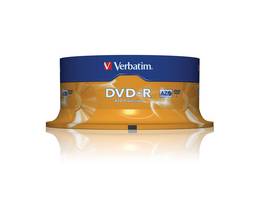 Verbatim 25-er Spindel DVD-R AZO 4.7GB