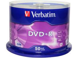 Verbatim 50-er Spindel DVD-R AZO 4.7GB
