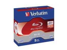 Verbatim 5-Pack Blu-Ray 2x 25GB