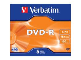 Verbatim 5-Pack DVD+R 4.7GB