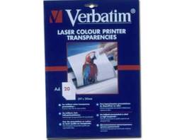 Verbatim Transparentfolien für Farblaserdrucker