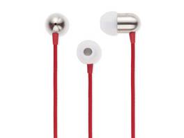 Écouteurs intra-auriculaires en aluminium Nocs avec télécommande 3 boutons / micro - blanc / argent