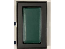 Étui de protection Proporta en cuir véritable de haute qualité pour iPhone 5 / 5S / SE - vert