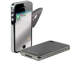 Étui en polycarbonate métallisé Scosche pour iPhone 4 - Métallisé foncé