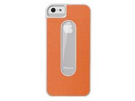 coque rigide x-doria pour iPhone 5 / 5S / SE - orange / blanc