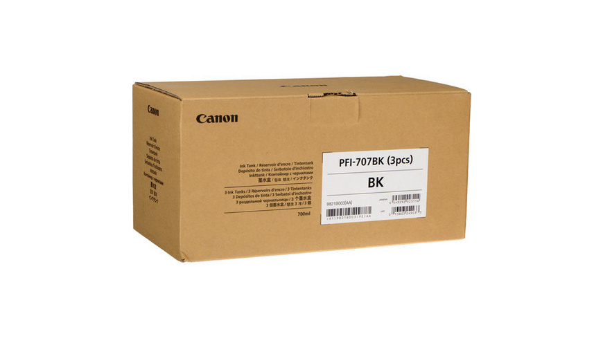 Canon PFI-707BK Cartouche d'encre noir