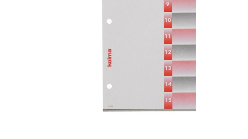 Répertoire A4 KolmaFlex 1-10 10-compartiments