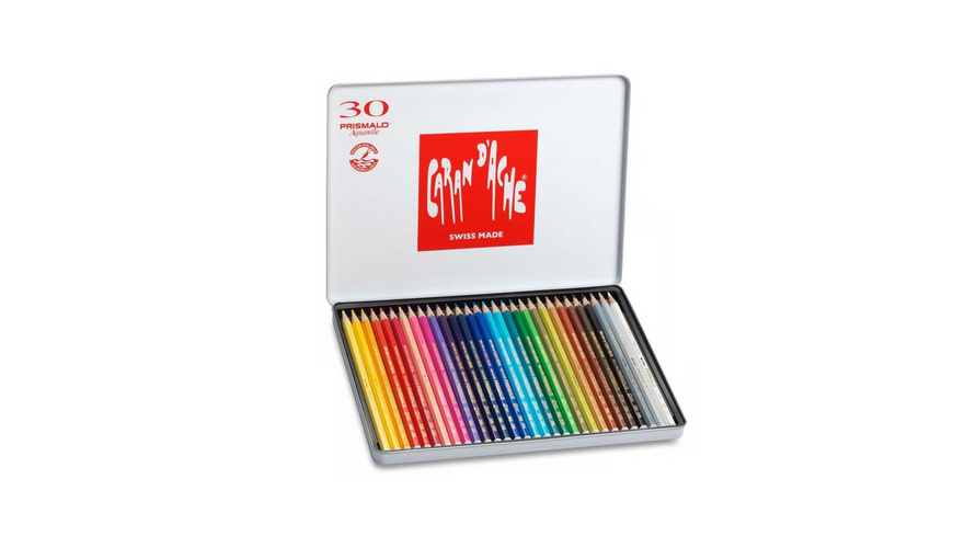 Boîte métal 30 crayons de couleurs Artistes PABLO® - Caran d'Ache