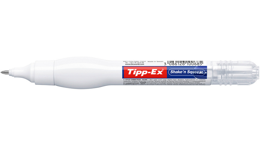 TIPP-EX Shake'n Squeeze Crayon de correction - Blanc