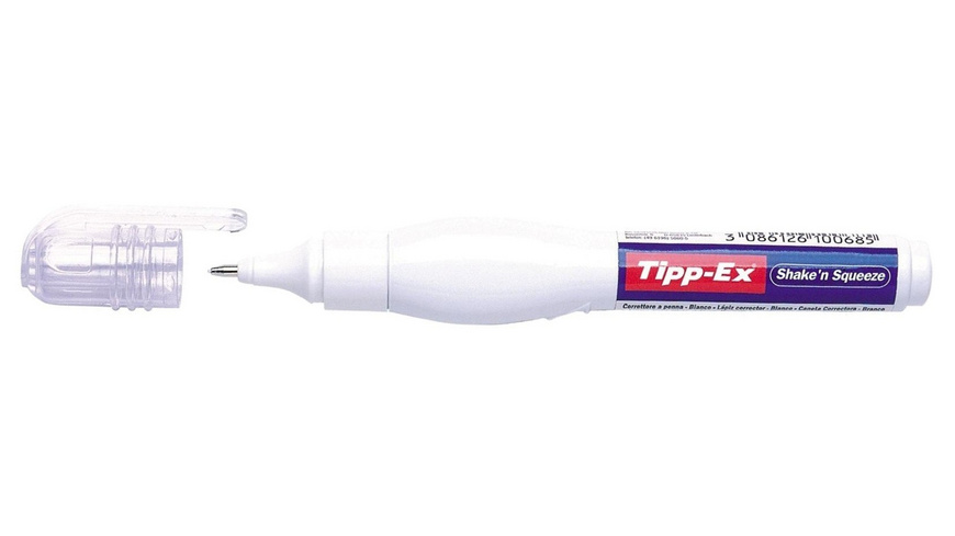 Tipp-ex correcteur shake´n squeeze, blanc, 8 ml, zone de