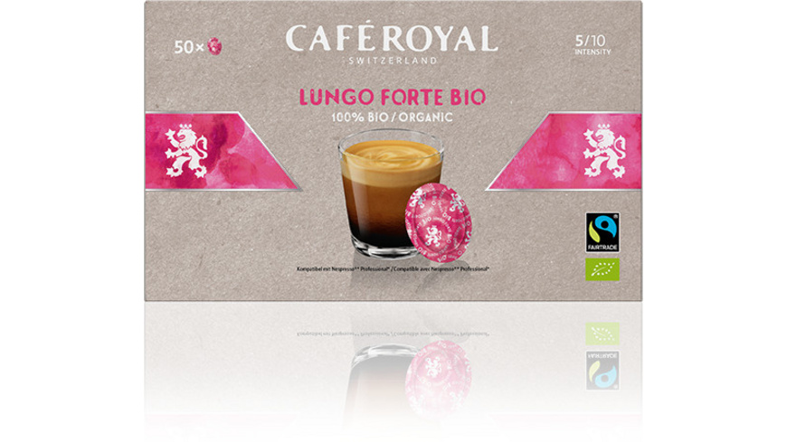 Café Royal Dosette de café CoffeeB Lungo BIO - 9 boules de café