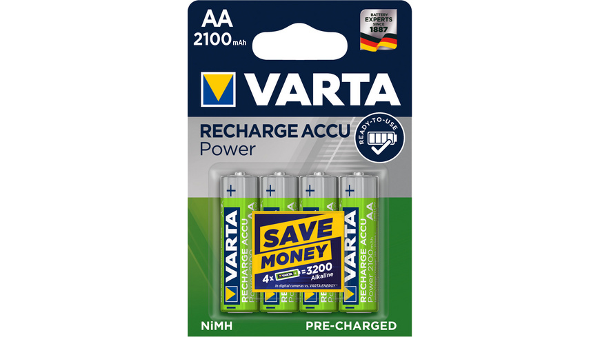 VARTA Pile Recharge Accu Power AA/HR6