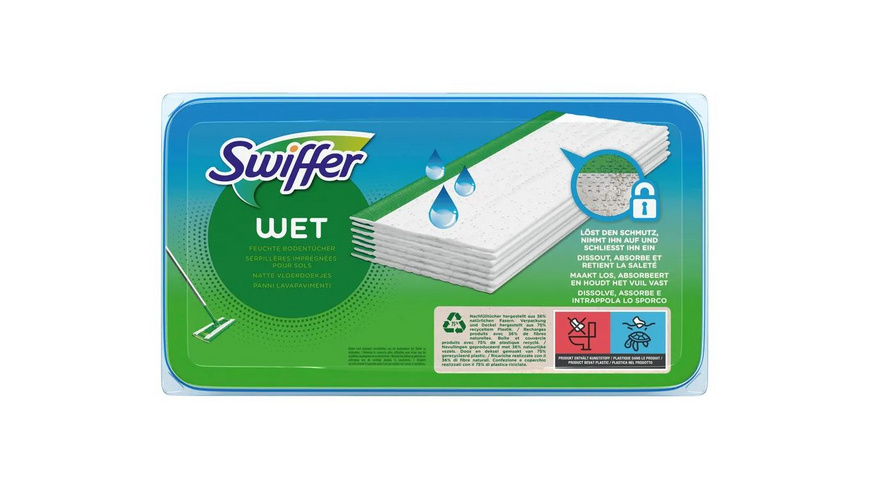 Lingette humide Swiffer - paquet de 10