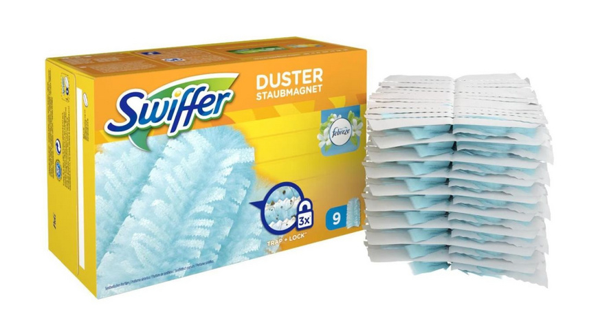 Recharges de plumeaux Swiffer Dusters multi-surfaces 10 unités 