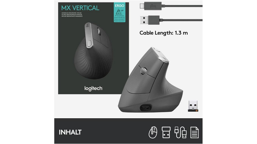 LOGITECH MX Vertical Ergonomic Mouse