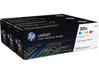 HP 305A Toner Tri-Pack CMY