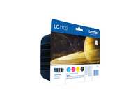 BROTHER LC1100VALBP Cartouches d'encre noir/CMY