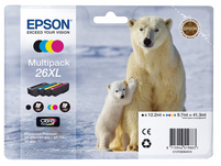 EPSON 26XL Tintenpatronen CMYB