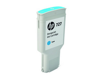 HP 727 Cartouche d'encre cyan 300 ml
