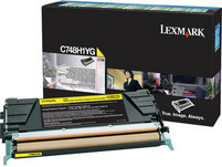 LEXMARK C748H1YG Cartouche toner jaune